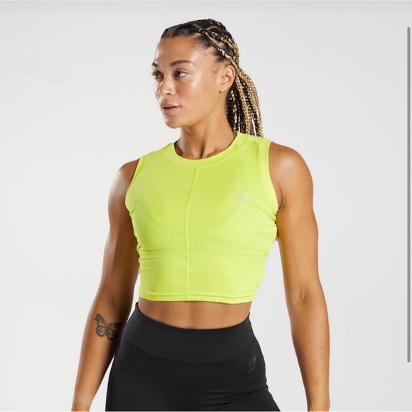 Gymshark GS Power Ribbed Midi Tank - Picture 3 of 4